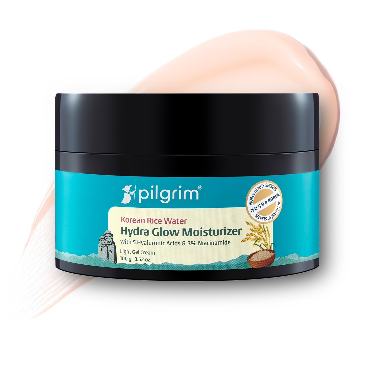 Pilgrim Korean Rice Water Hydra Glow Moisturizer 100g