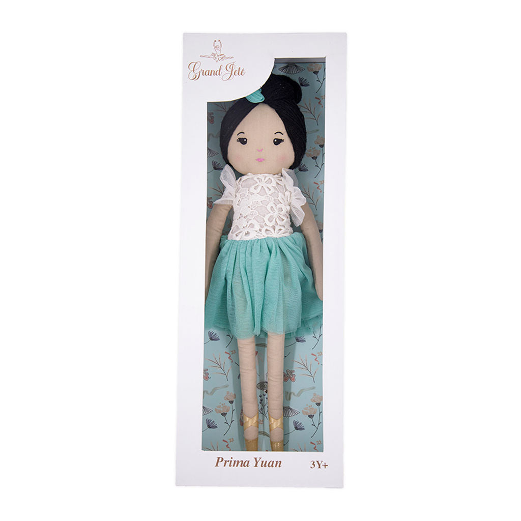 Prima Ballerina Yuan Doll – Handmade Cotton Ballet Doll for Kids