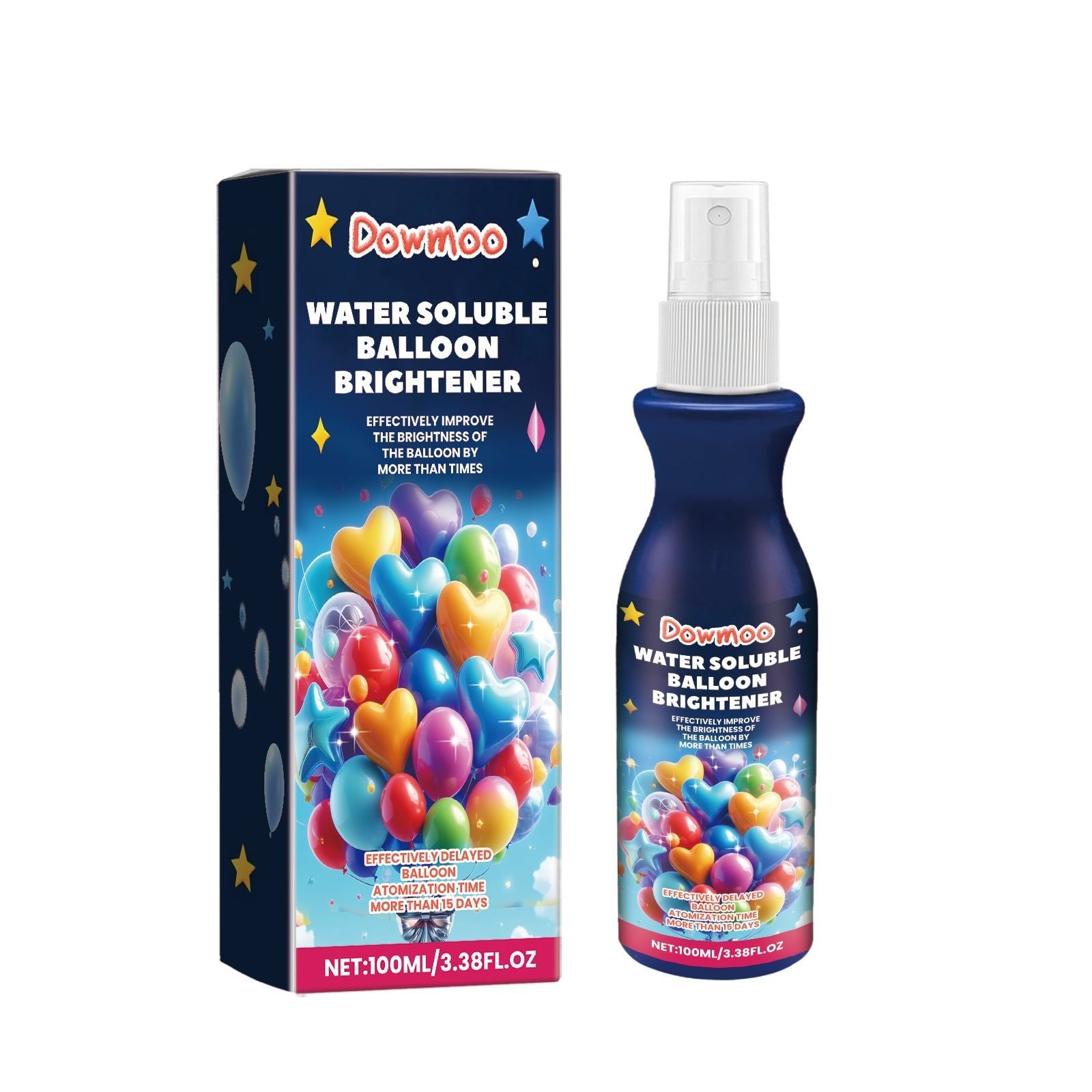 Balloon Brightening Spray, Long-Lasting Gloss, Anti-Oxidation, Surface Shine ,100ml