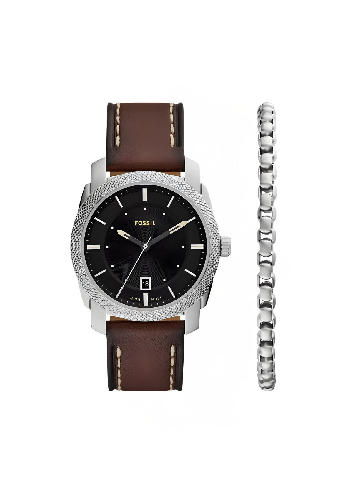 Fossil Mens watch with bracelet set - 15435987