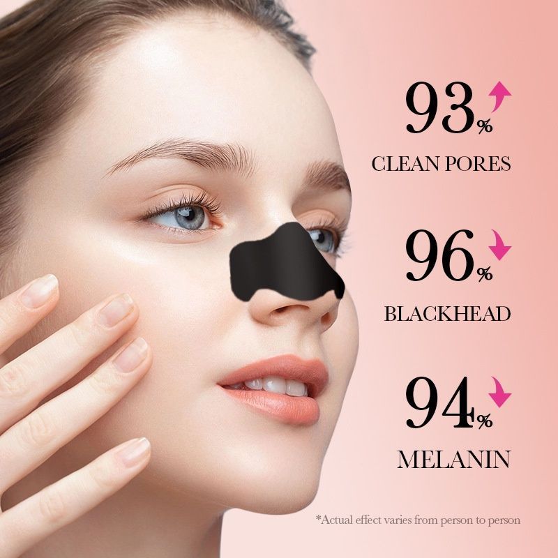 Bamboo Charcoal Deep Cleansing Nose Strips for Blackhead Removal - SD57911