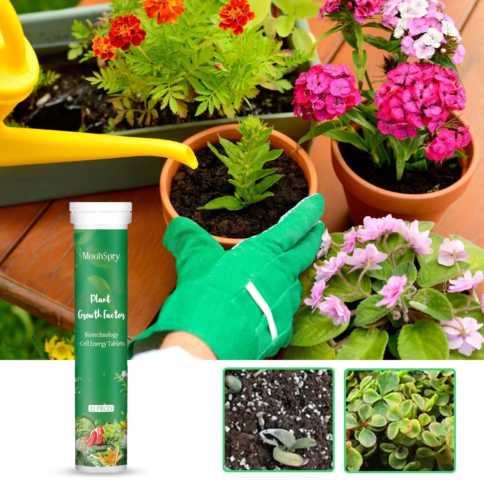 Boost Plant Growth with Nutrient Tablets, Fast-Acting, Eco-Friendly, Easy to Use ,22pcs