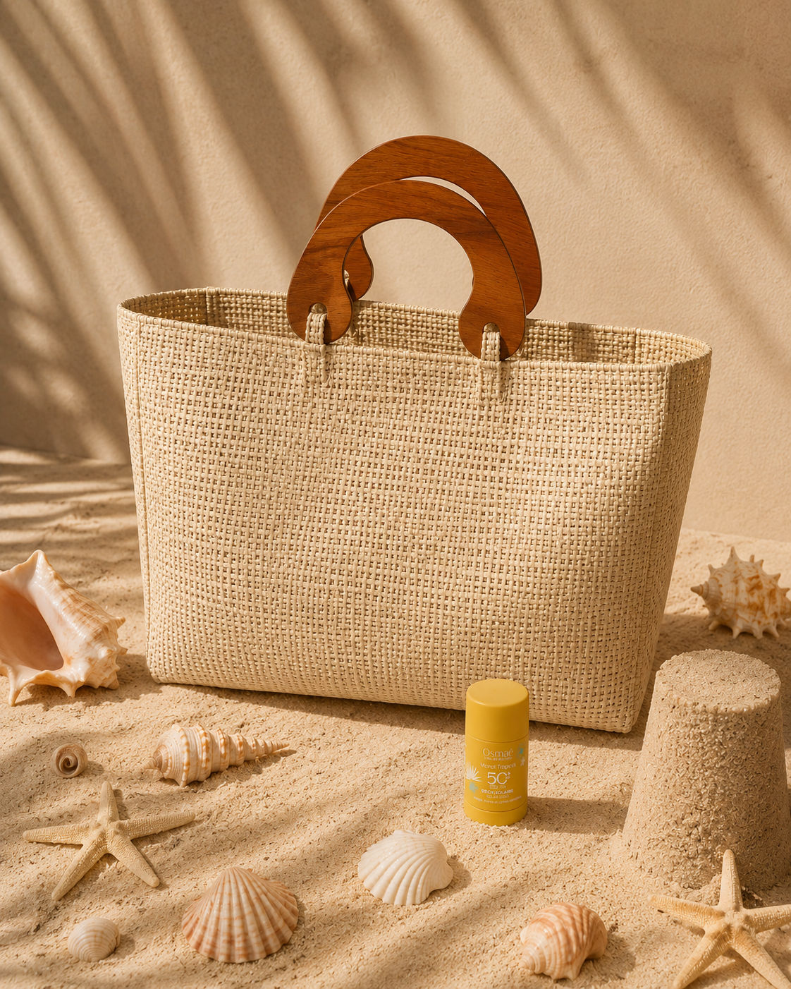 By Rita Raphael Handmade Beach Bag — Turquoise/Orange, Orange/Fushia & Beige