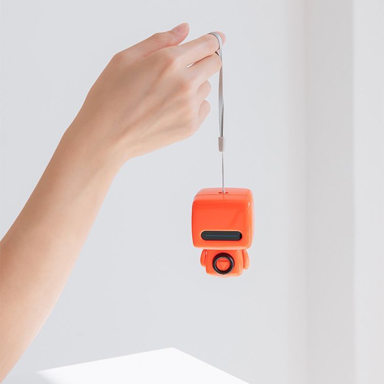 Mini Small Robot Bluetooth Bass Speaker Loudspeaker For Home Travel