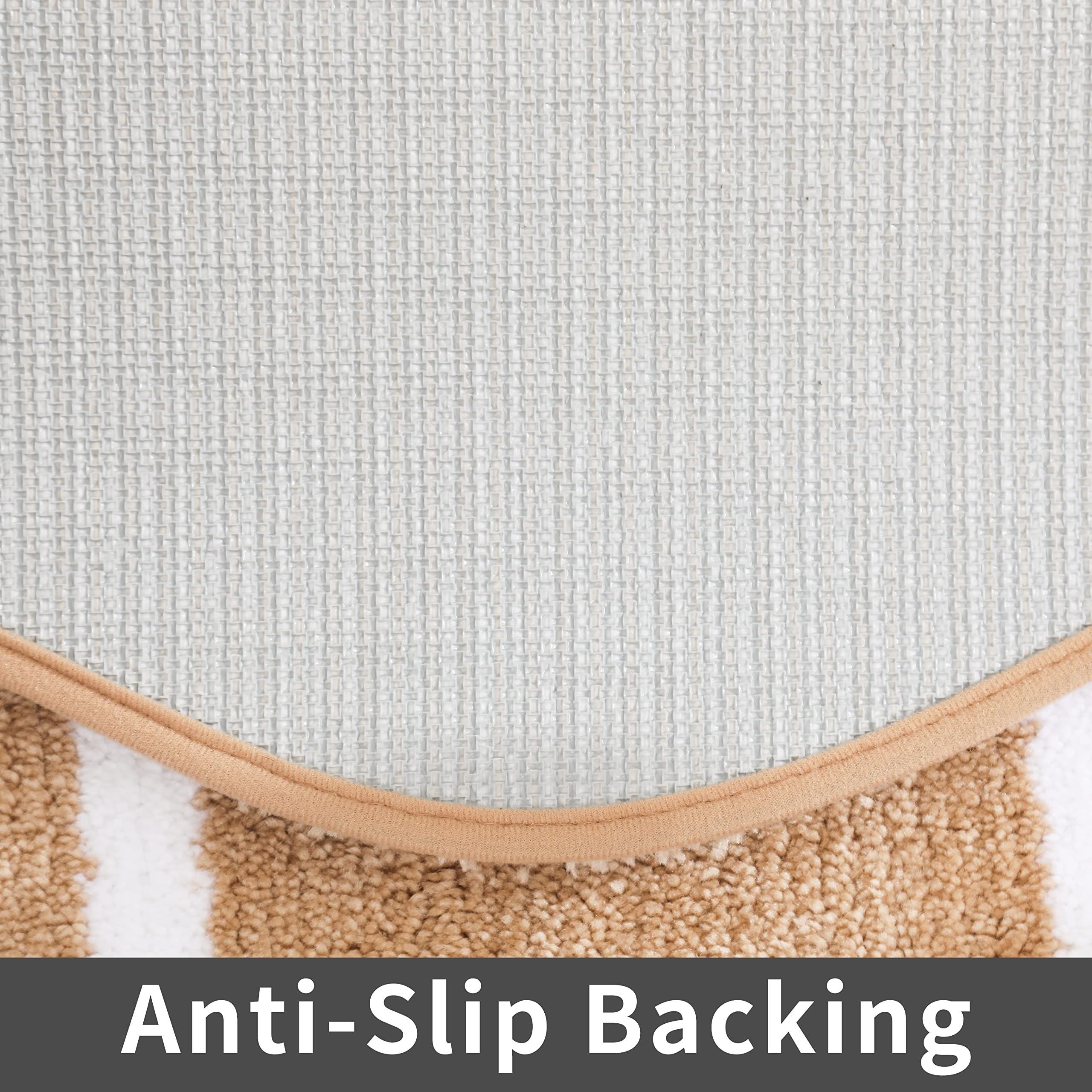 AIESY® Extra Thick Linen Anti-Slip Soft Bath Mats