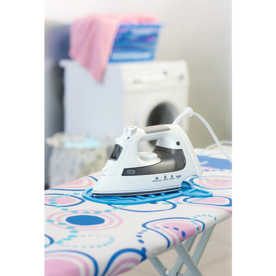 XAVAX 110200 Silicone Iron Rest, blue