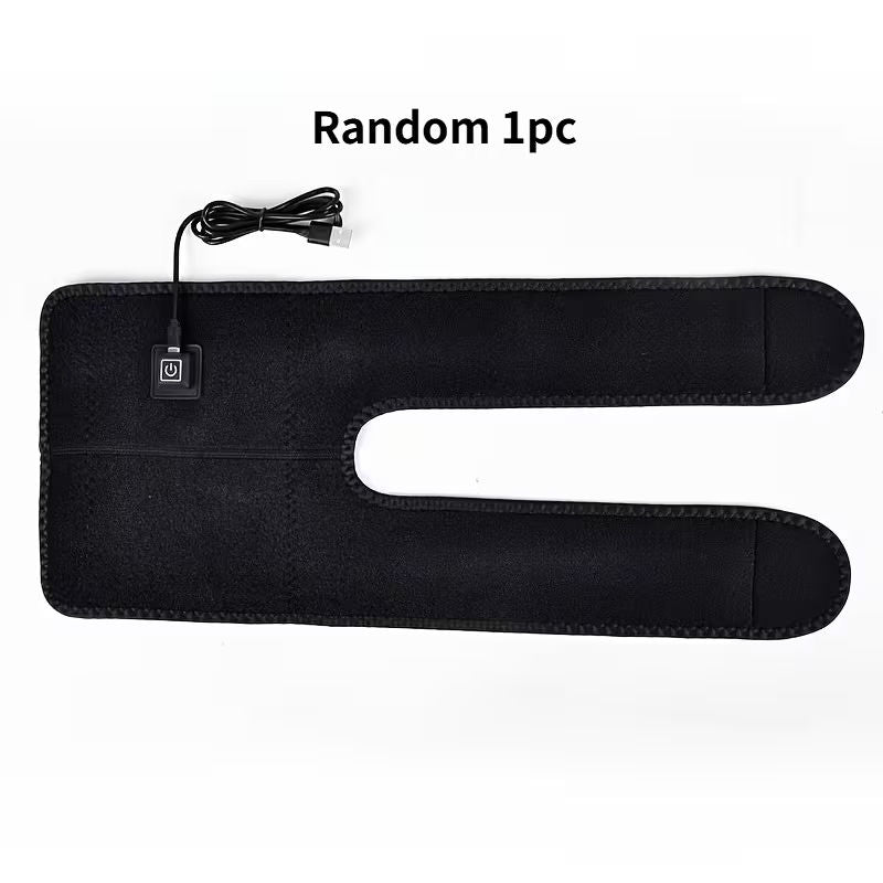 Rechargeable Knee Massager with Heat and Vibration - Portable Heating Pad - in Muscat, Oman