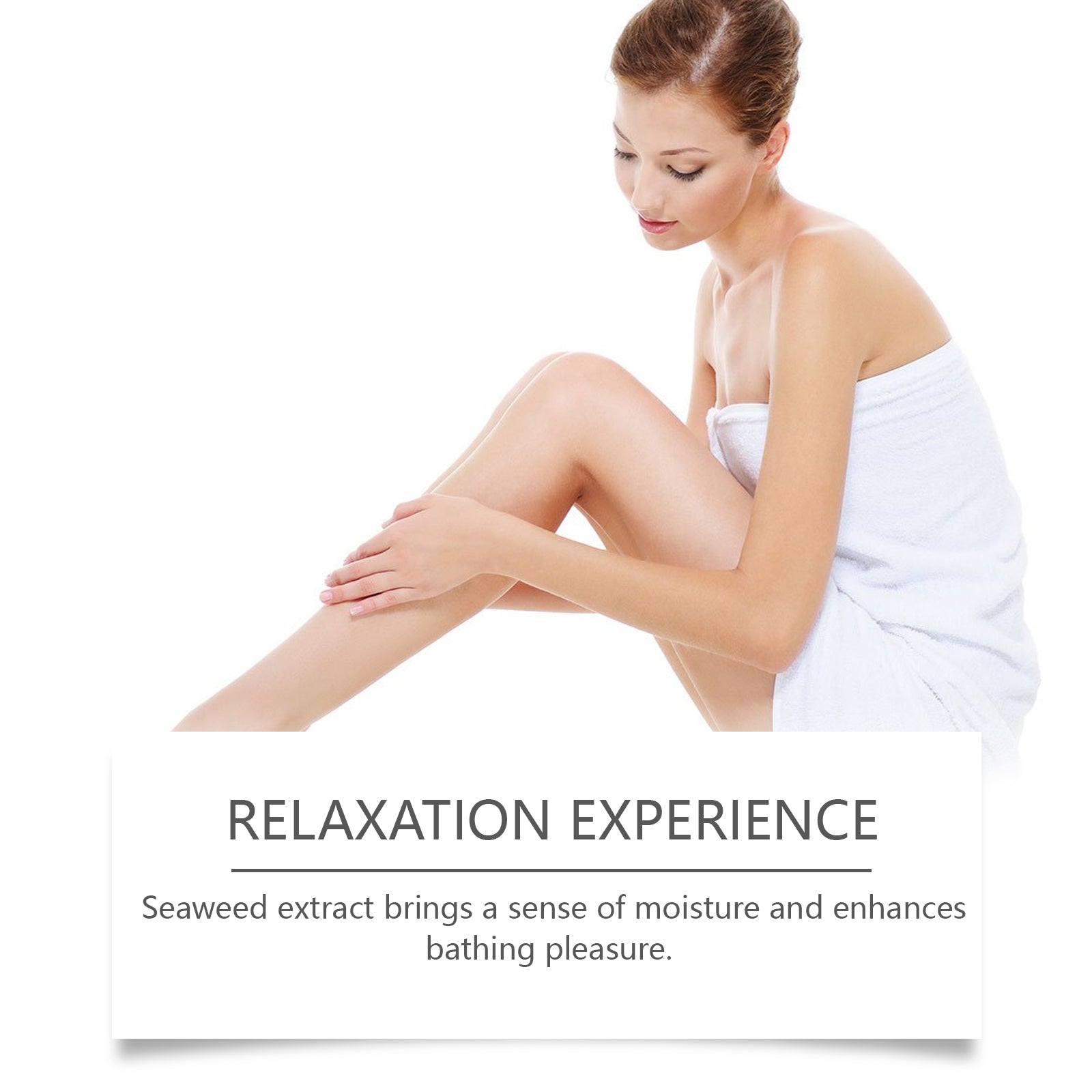 Bath Sea Salt, Body Cleansing, Moisturizing, Ginseng & Peppermint, Refreshing Skin ,120g