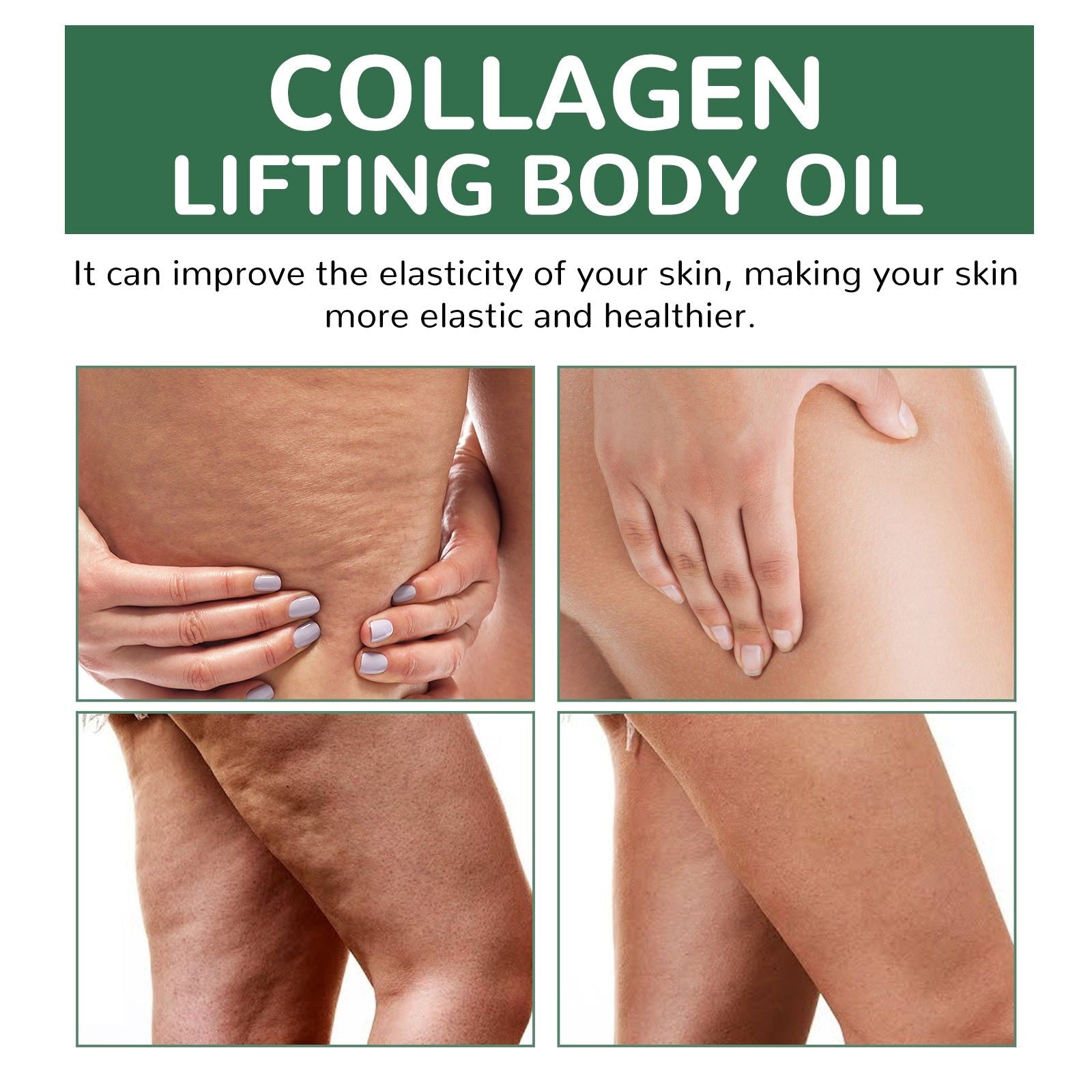 Collagen Body Oil, Hydrating, Anti-Aging, Skin Nourishing, Moisturizer, Body Care ,100ml