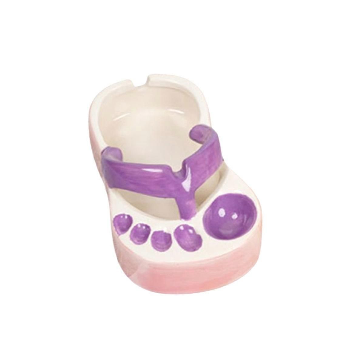 Cute Slipper French Fries Tomato Sauce Dipping Dish Tray Ashtray,C