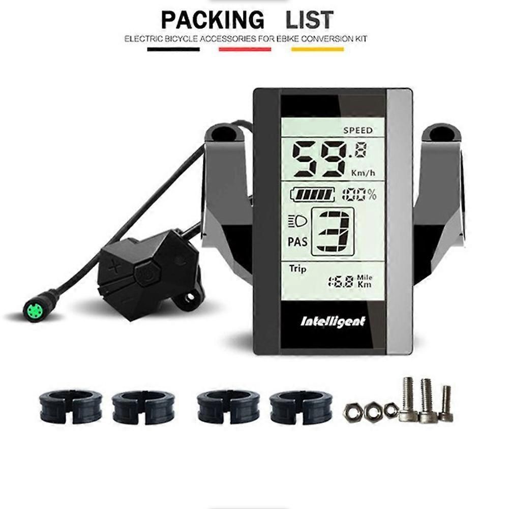 24V-60V 800S LCD E-Bike Display Indicator