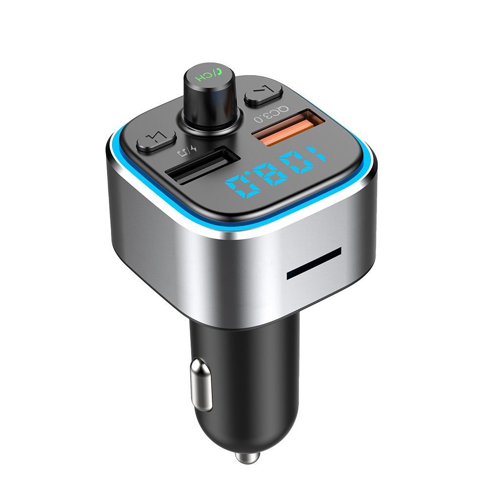 Bluetooth FM Transmitter Car Receiver Adapter Hands Free Calling Music Player Usb Charger