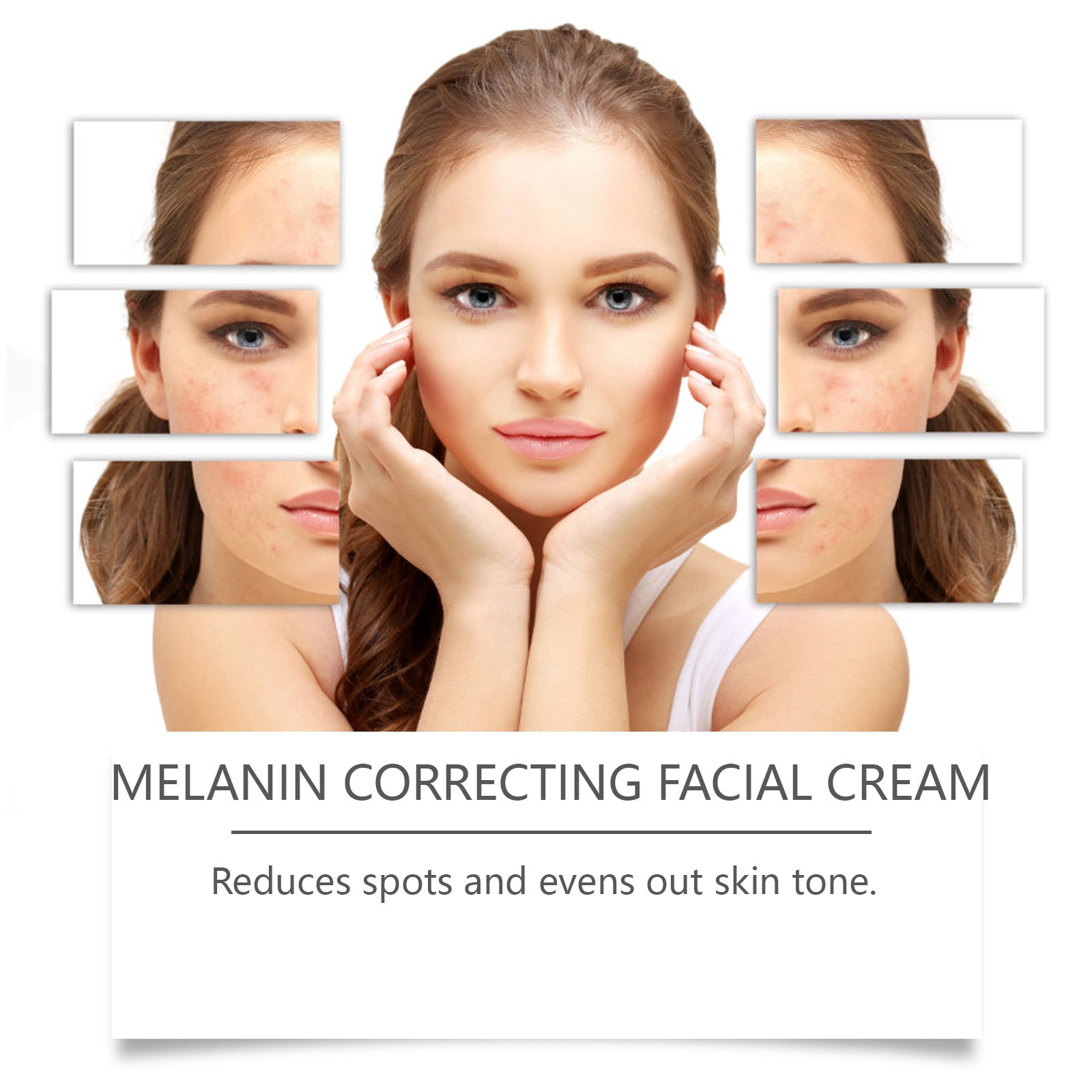 Brightening Facial Care Cream, Hydrating, Soothing, Anti-Aging, Glowing Skin ,100g