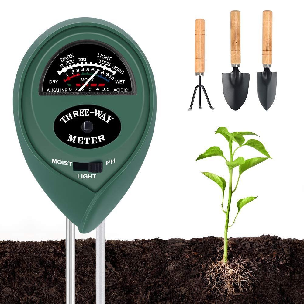 3 In 1 Soil Moisture Meter PH Moisture Light Tester