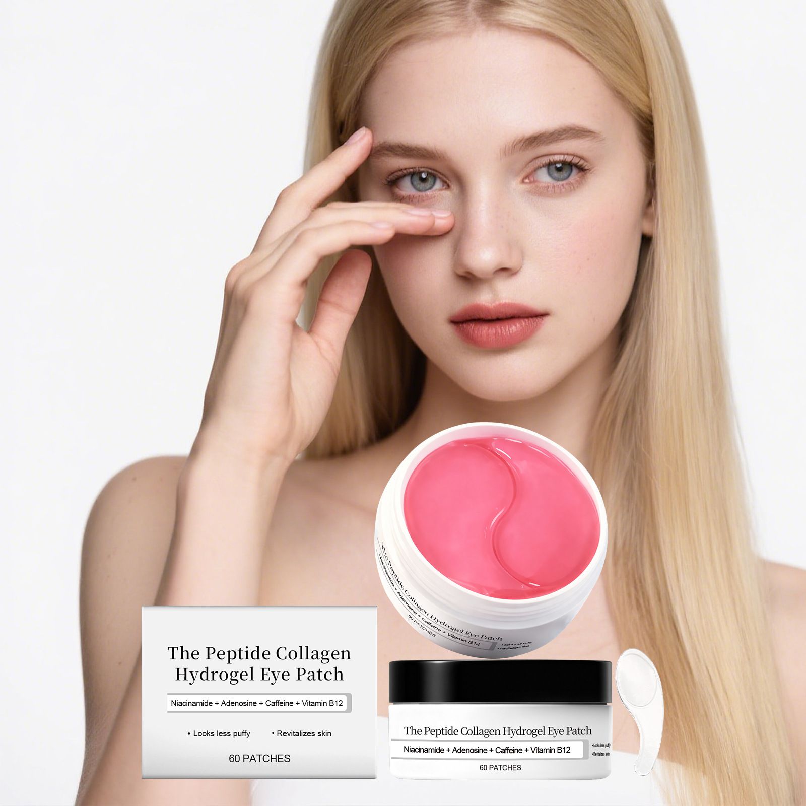 Hydrating Under Eye Patches for Dark Circles 60pcs