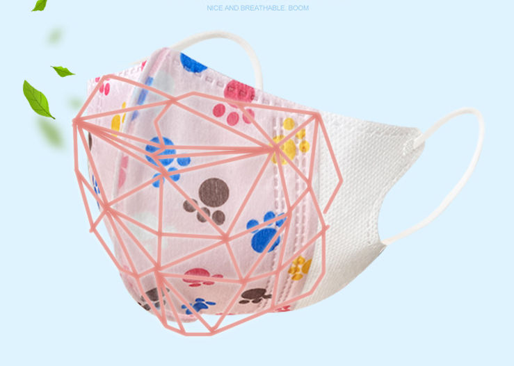 Children  Pattern Disposable Mask Cartoon Printing Disposable Children  Masks