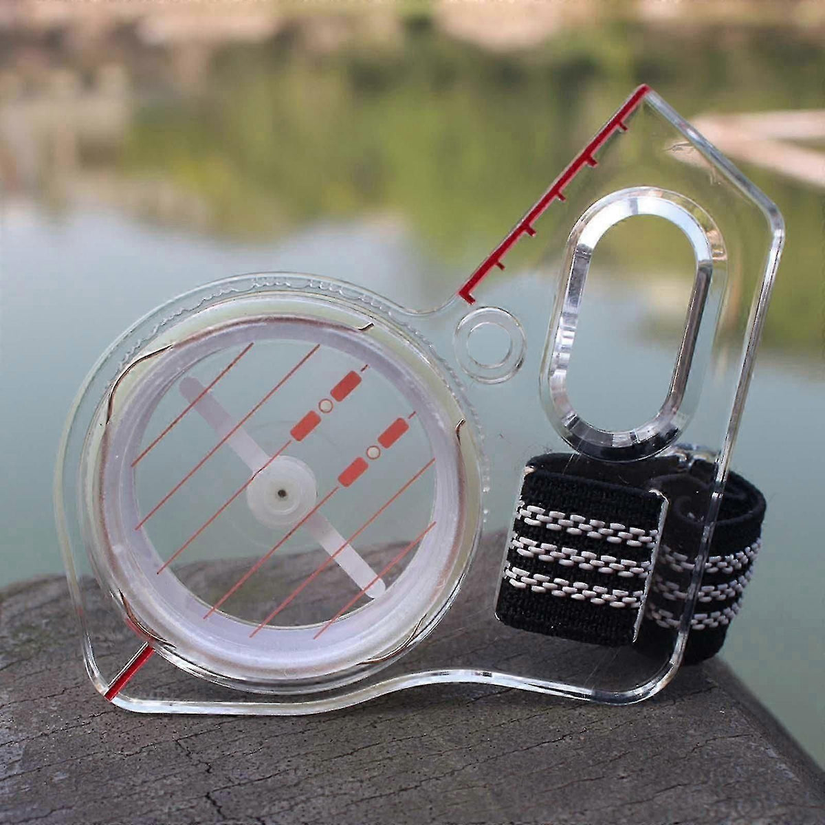 Orienteering Compass With Luminous Pointer for Outdoor Training