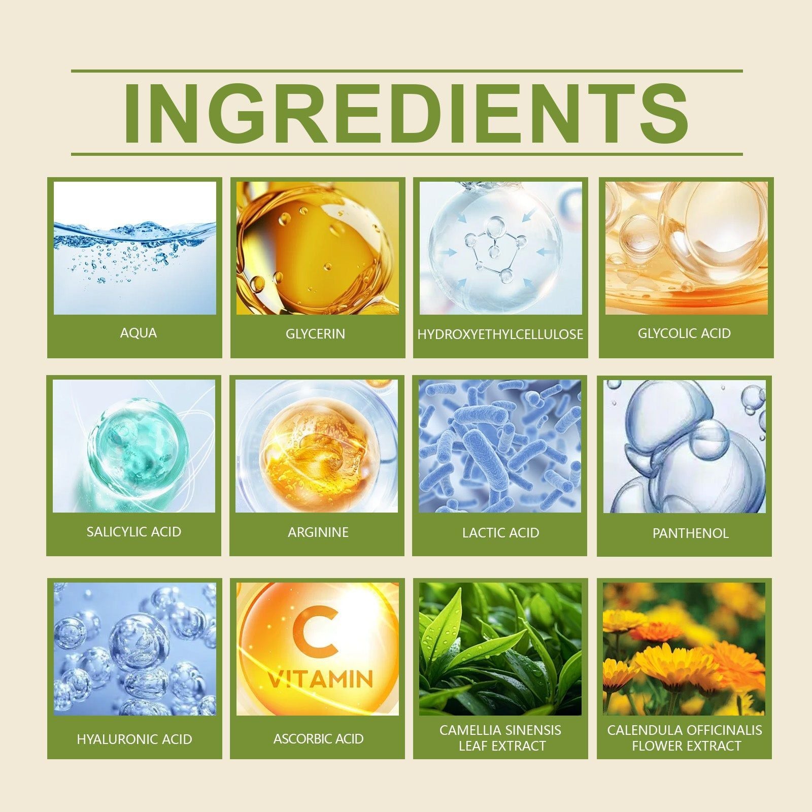 Brightening Facial Cleansing Pads, Exfoliating, Hydrating, Vitamin C, Green Tea ,50pcs