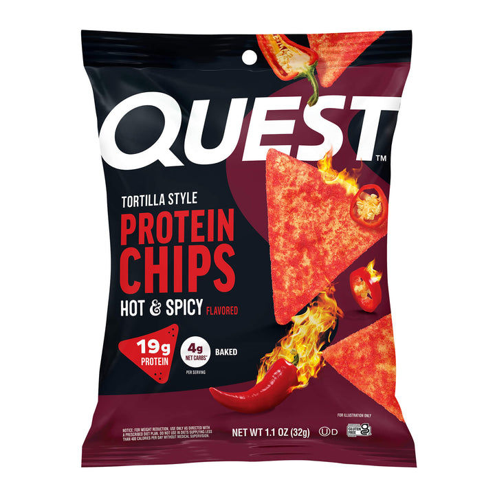 Quest Chips 32g  HOT AND SPICY