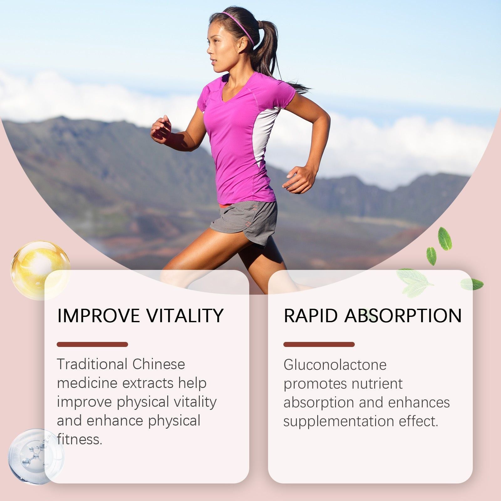 Boost Your Body Care with Ginseng Drops, Natural Nutrient Absorption, Health Support ,59ml