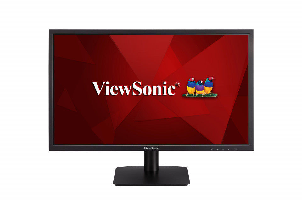 شاشة LCD ViewSonic VA2405-H مقاس 24 بوصة بدقة 1080p مزودة بمدخل HDMI و VGA HDMI،OTS ID أسود