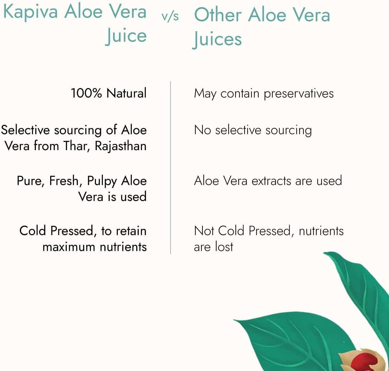 عصير الصبار + عصير القمح من Kapiva | مزيج أيورفيدا لتحسين الهضم والعافية العامة والعناية بالبشرة (1 لتر + 1 لتر) 1 لتر (عبوة من 2)