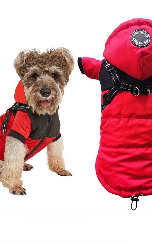 Winter Dog Coat Warm Puppy Vest Pet Jacket Waterproof Windproof Dog Thick Clothes