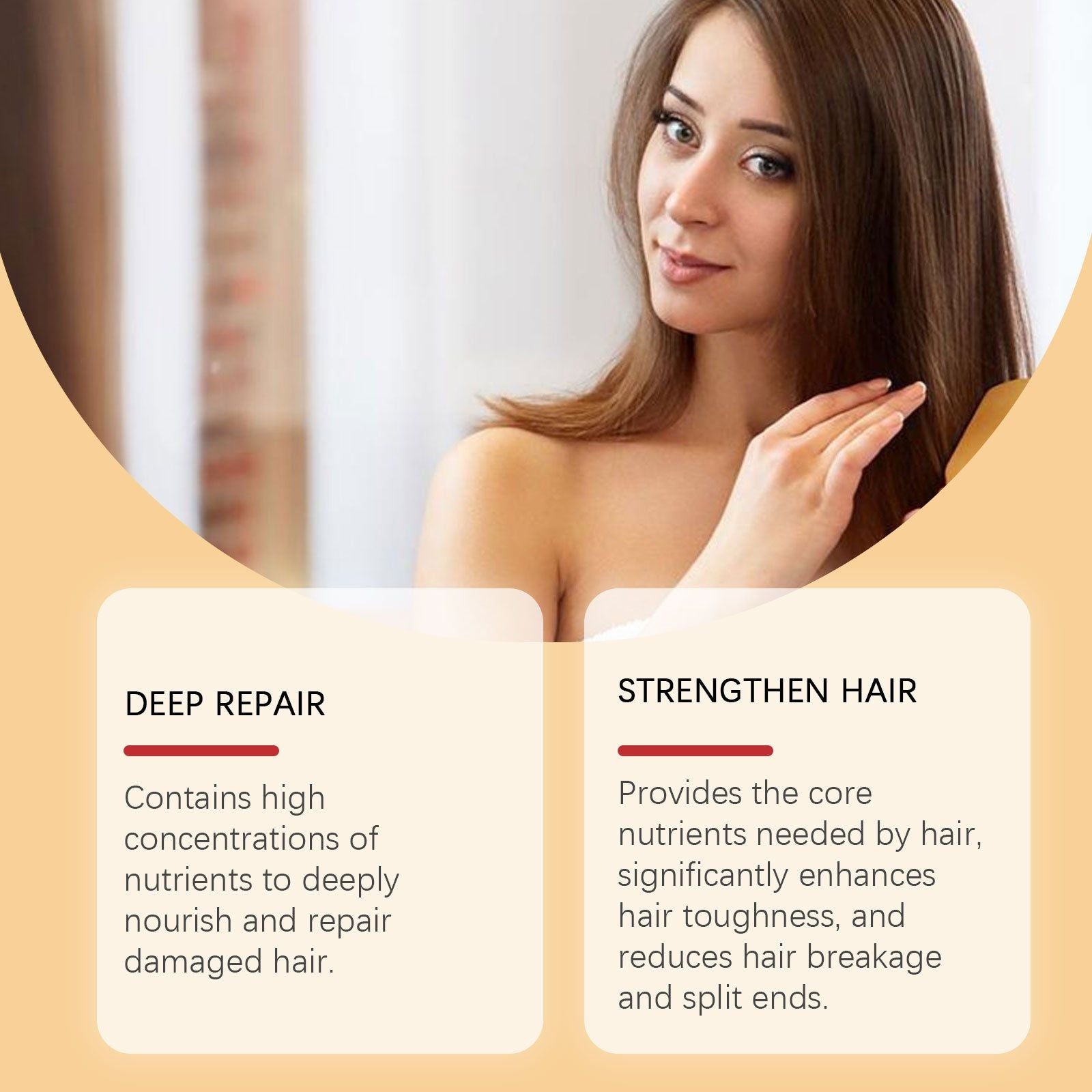 Argan Oil Hair Mask, Deep Moisturizing, Nourishes & Repairs Damaged Hair, Silky, Fluffy, Shine ,50g