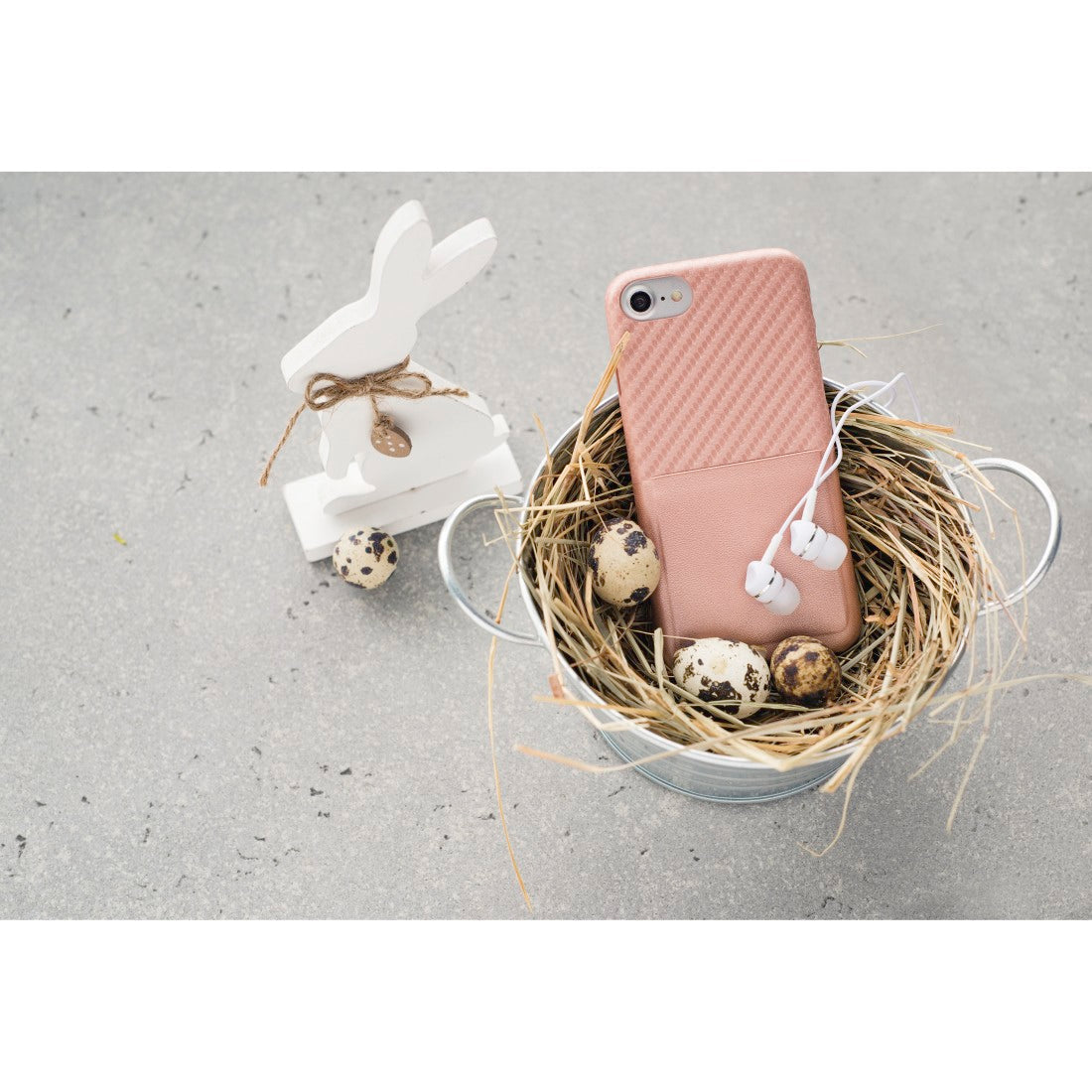 HAMA 135622 "Basic4Phone" In-Ear Stereo Headphones, white