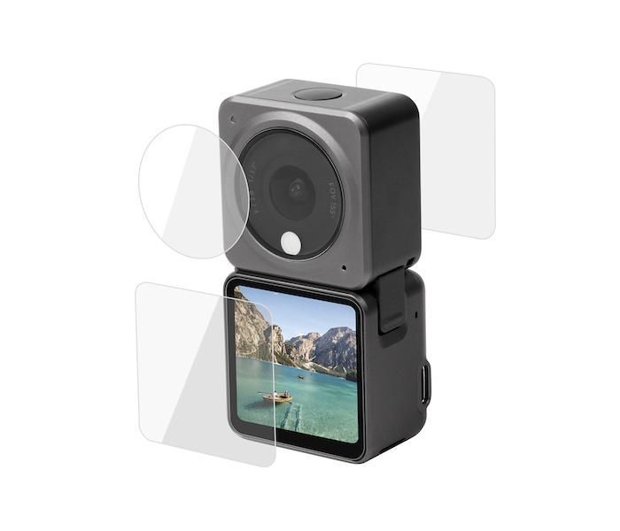 Screen Protector For DJI Action 2 Tempered Glass Screen Lens Protector Camera Accessories