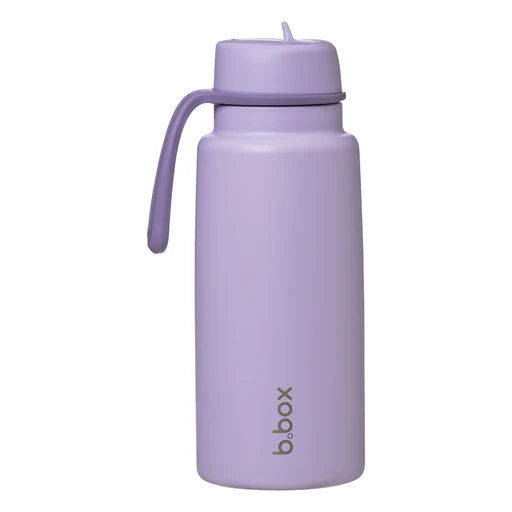 Insulated Flip Top Bottle 1L - Lilac Love