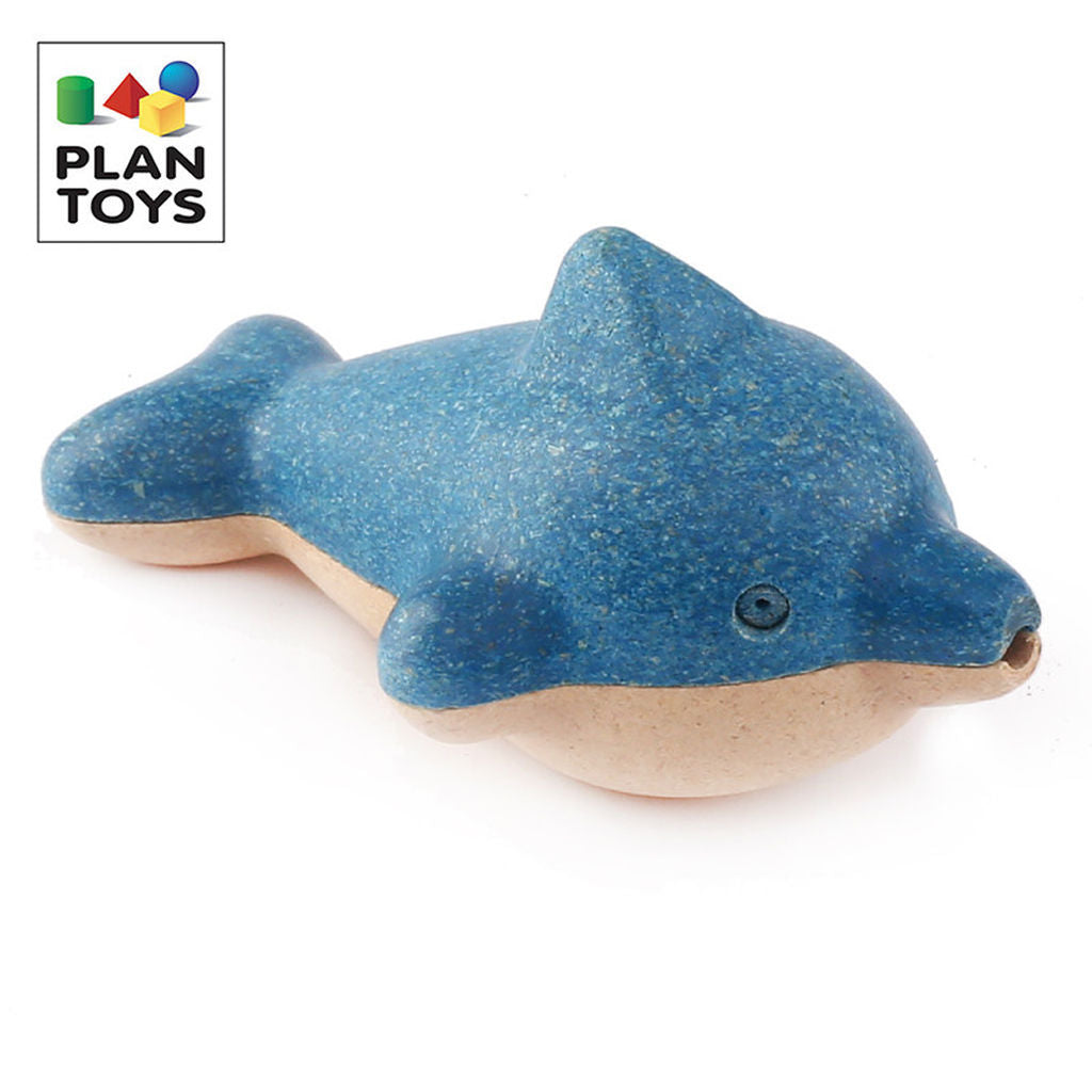 صافرة الدلفين من PlanToys — صافرة خشبية للأطفال