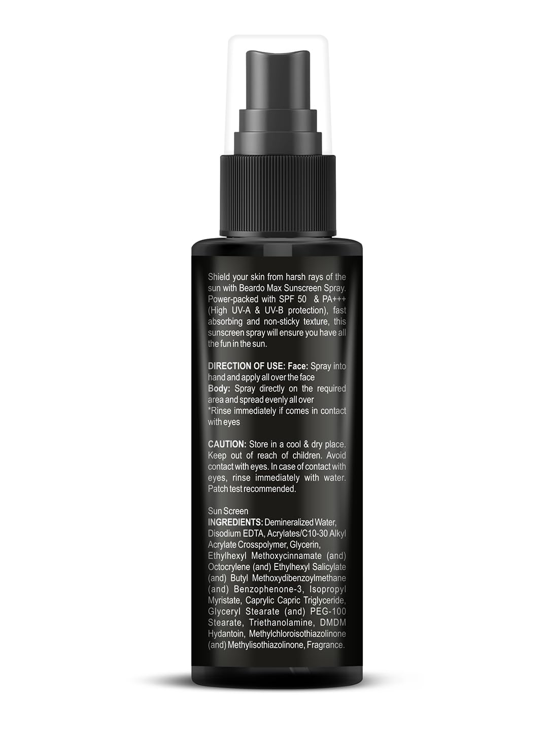 Beardo Max Sunscreen Spray SPF50 50ml