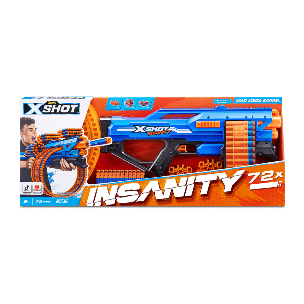 X-Shot Insanity Mad Mega Barrel