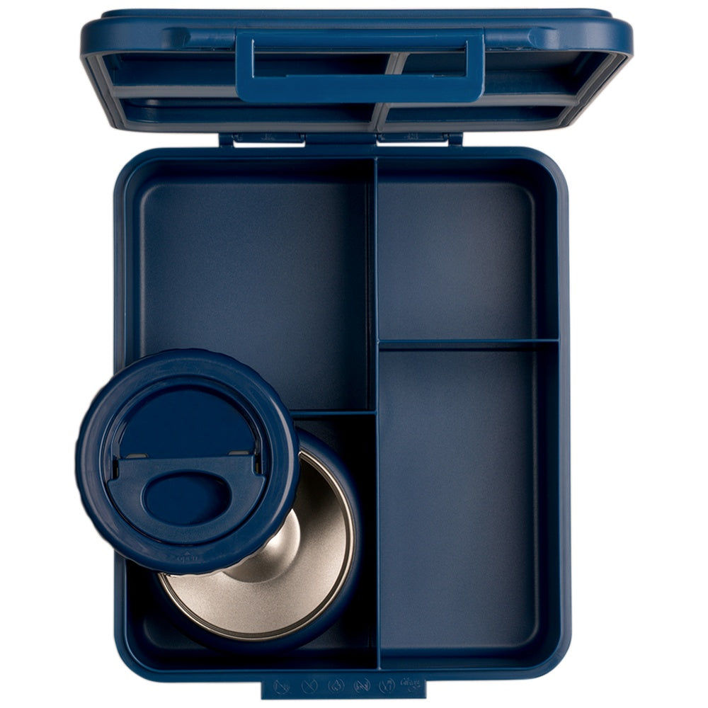 Citron Grand Lunchbox with Insulated Food Jar – Blue Dino