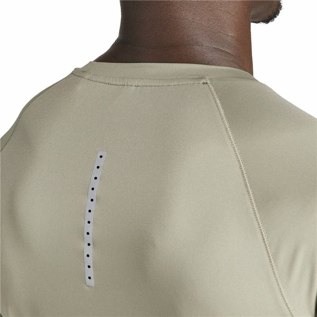 Men’s Short Sleeve T-Shirt Adidas Essentials Gym+ Beige