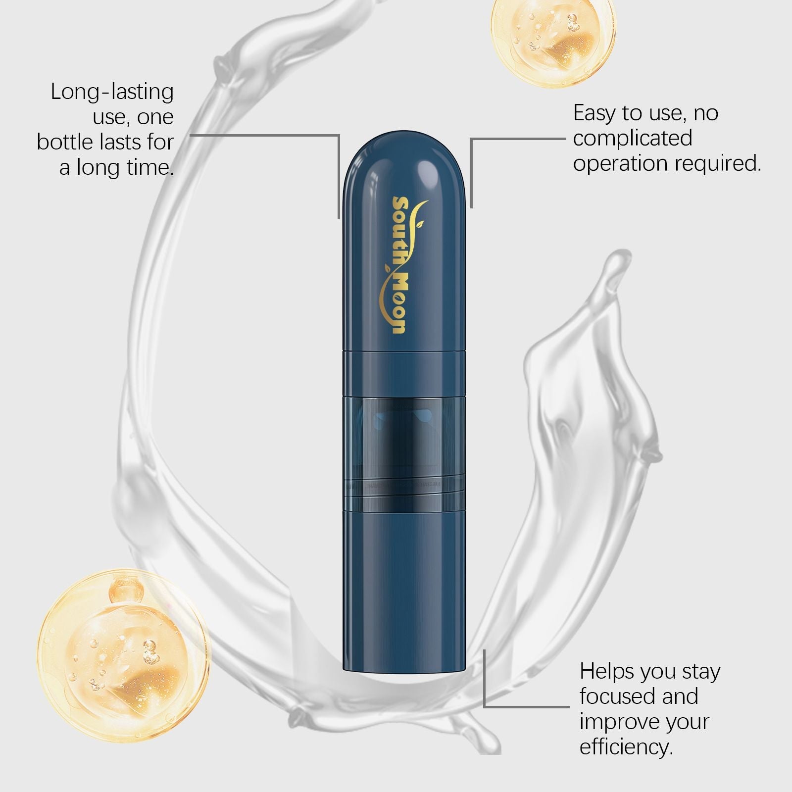 2ml Mens Nasal Inhaler with Mint and Herbal Refresh