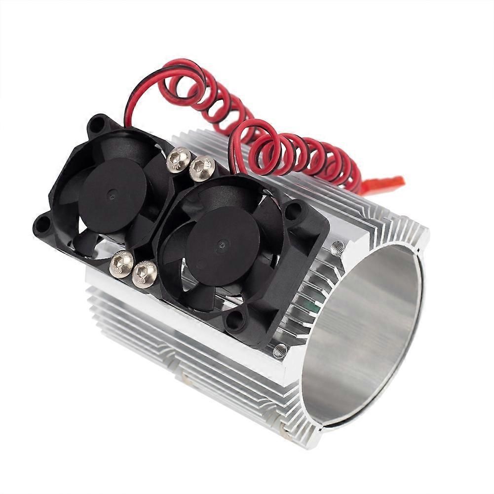 RC Car 41-43mm Motor Radiator for 1:8 Motor SUMMIT,Silver