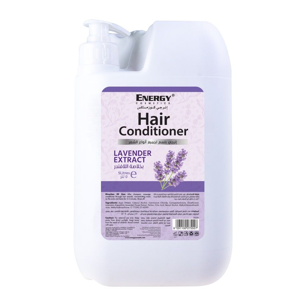 Energy Cosmetics Hair Conditioner, Lavender Extract, 5L