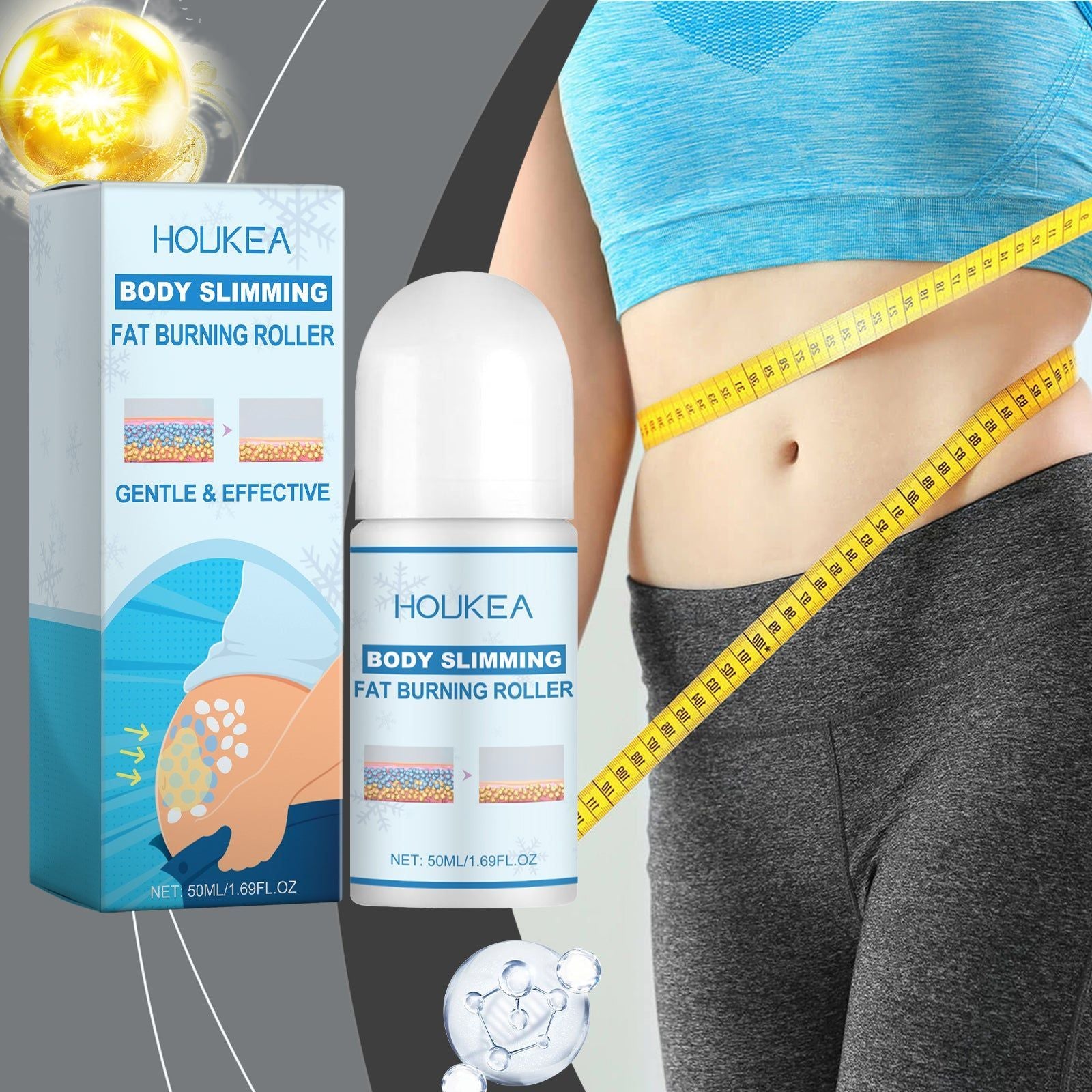 Body Ball for Firming, Promote Metabolism, Reduce Fat, Skin Tightening ,50ml