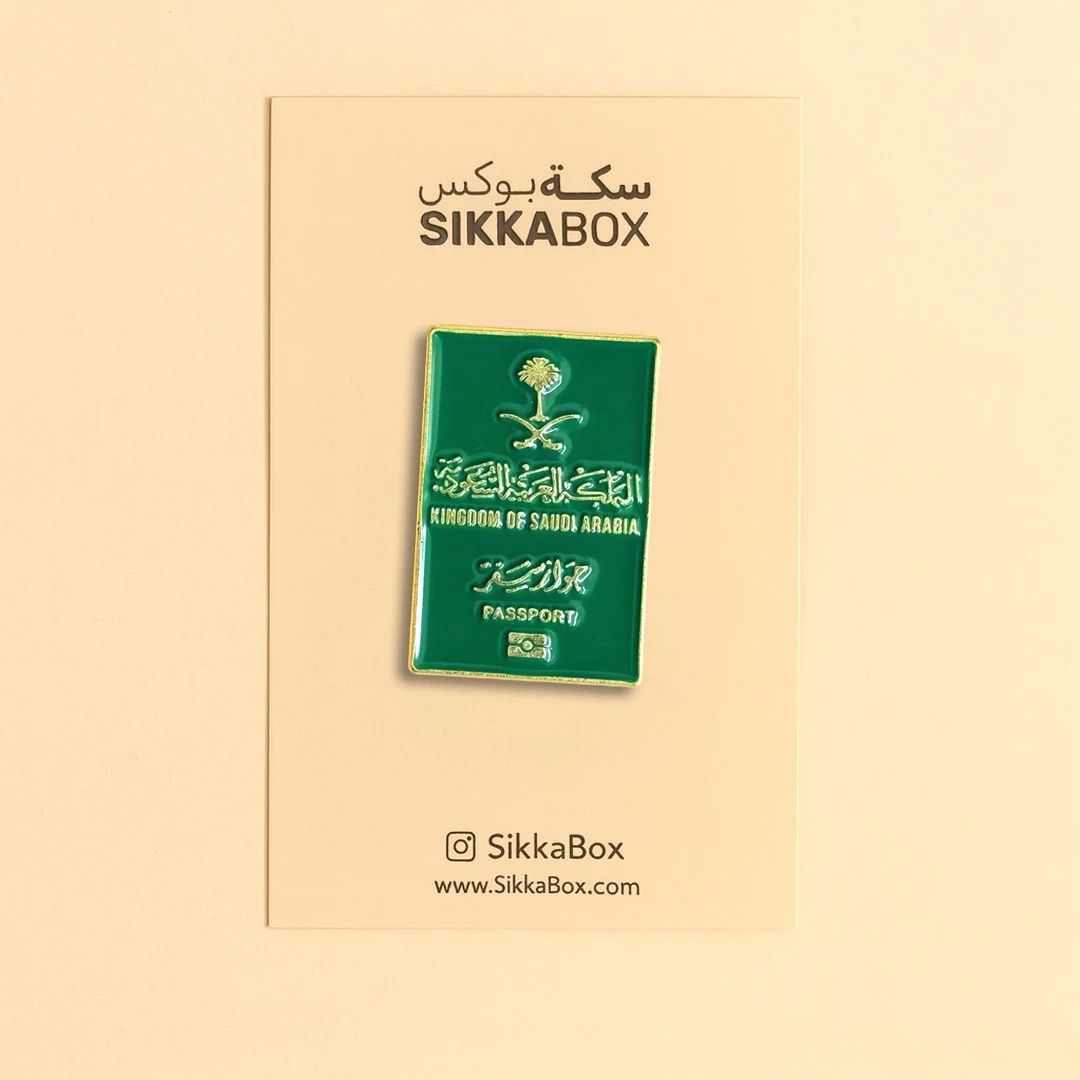 GCC Passport Metal Stickers