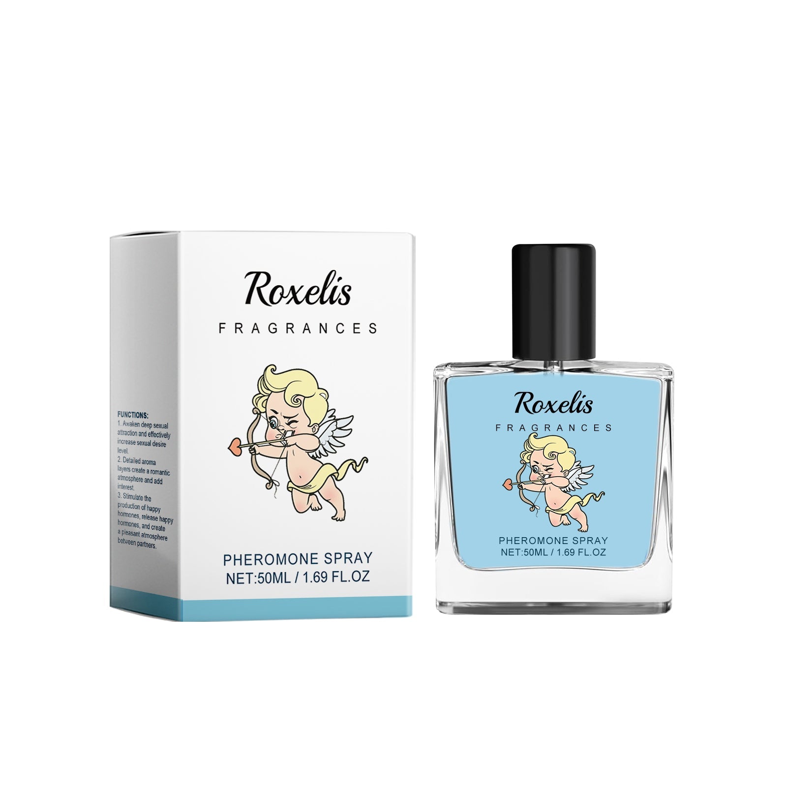 Cupid Angel Perfume, Long-lasting Fragrance, Elegant Gift, Fresh and Confident ,50ml