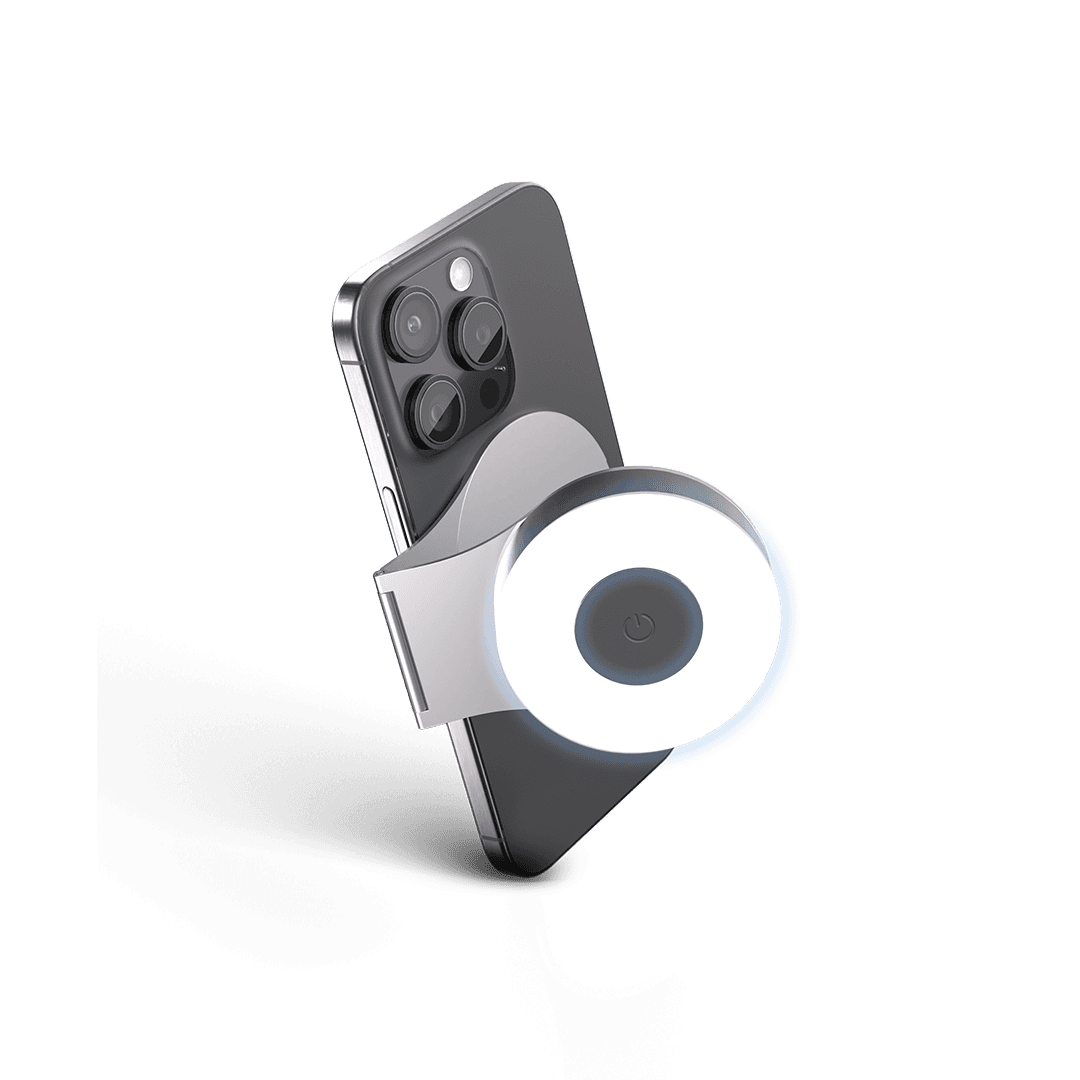LumiMag Magnetic Aluminium Alloy Stand With LED Light