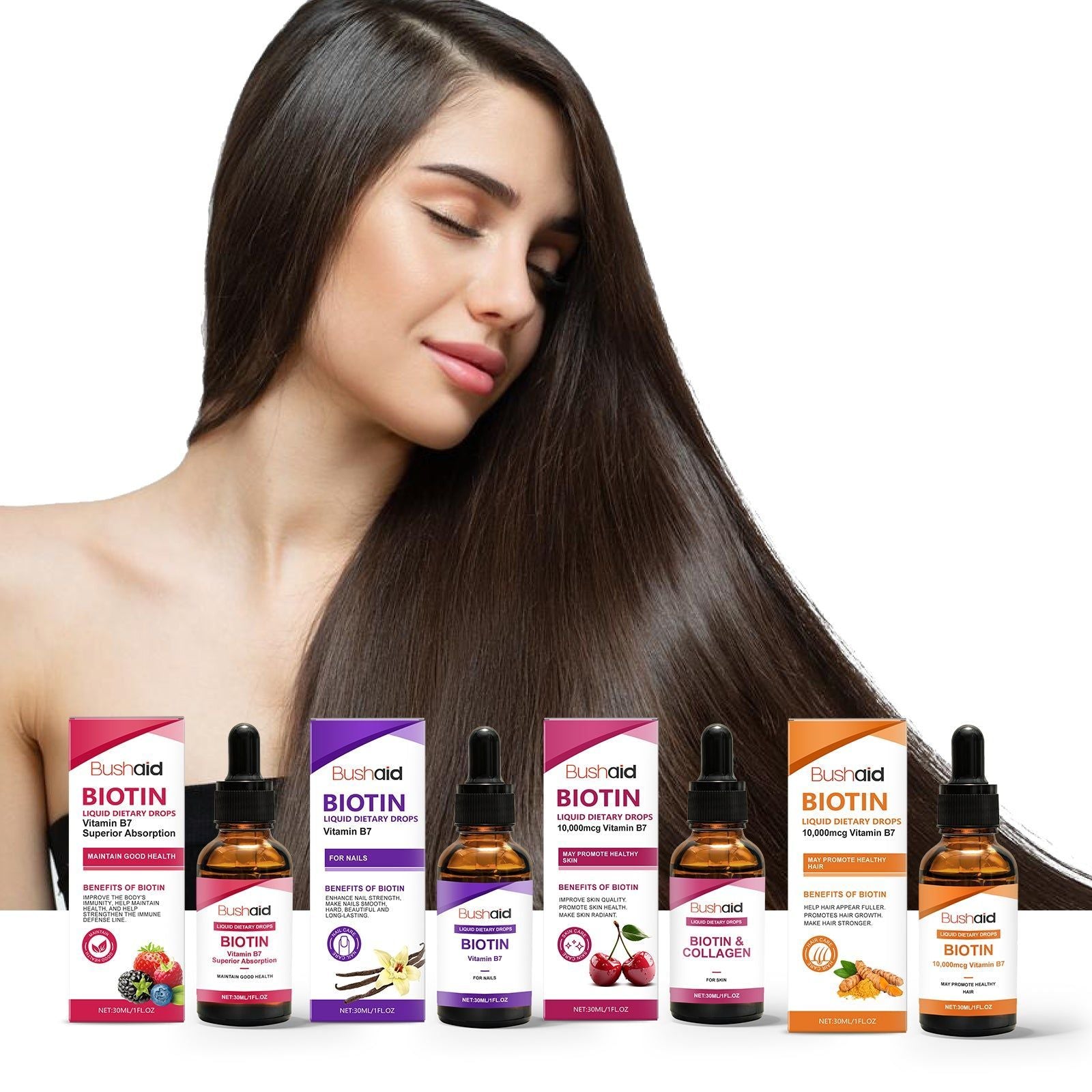 Boost Hair Growth with Biotin Drops, Body Care, Scalp Health, Natural Hair Support ,30ml