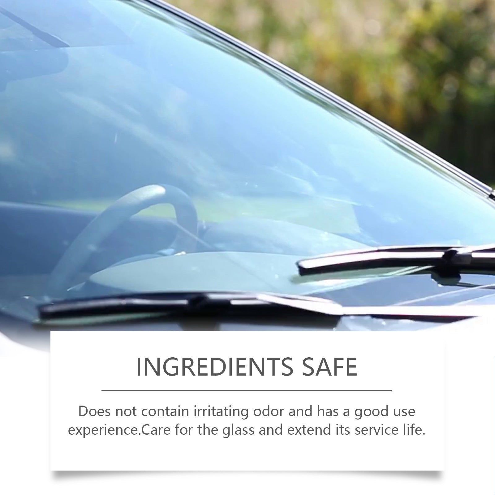 Car Oil Film Clean, Glass Cleaner, Stubborn Oil Remover, Easy to Use, No Odor ,150ml
