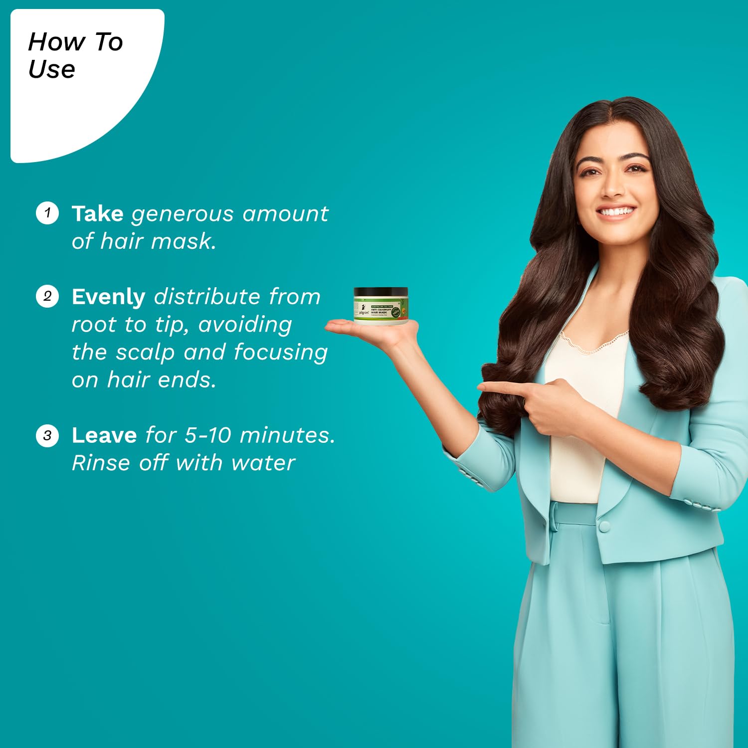 قناع الشعر المضاد للقشرة من شجرة الشاي الأسترالية من Pilgrim 200 مل