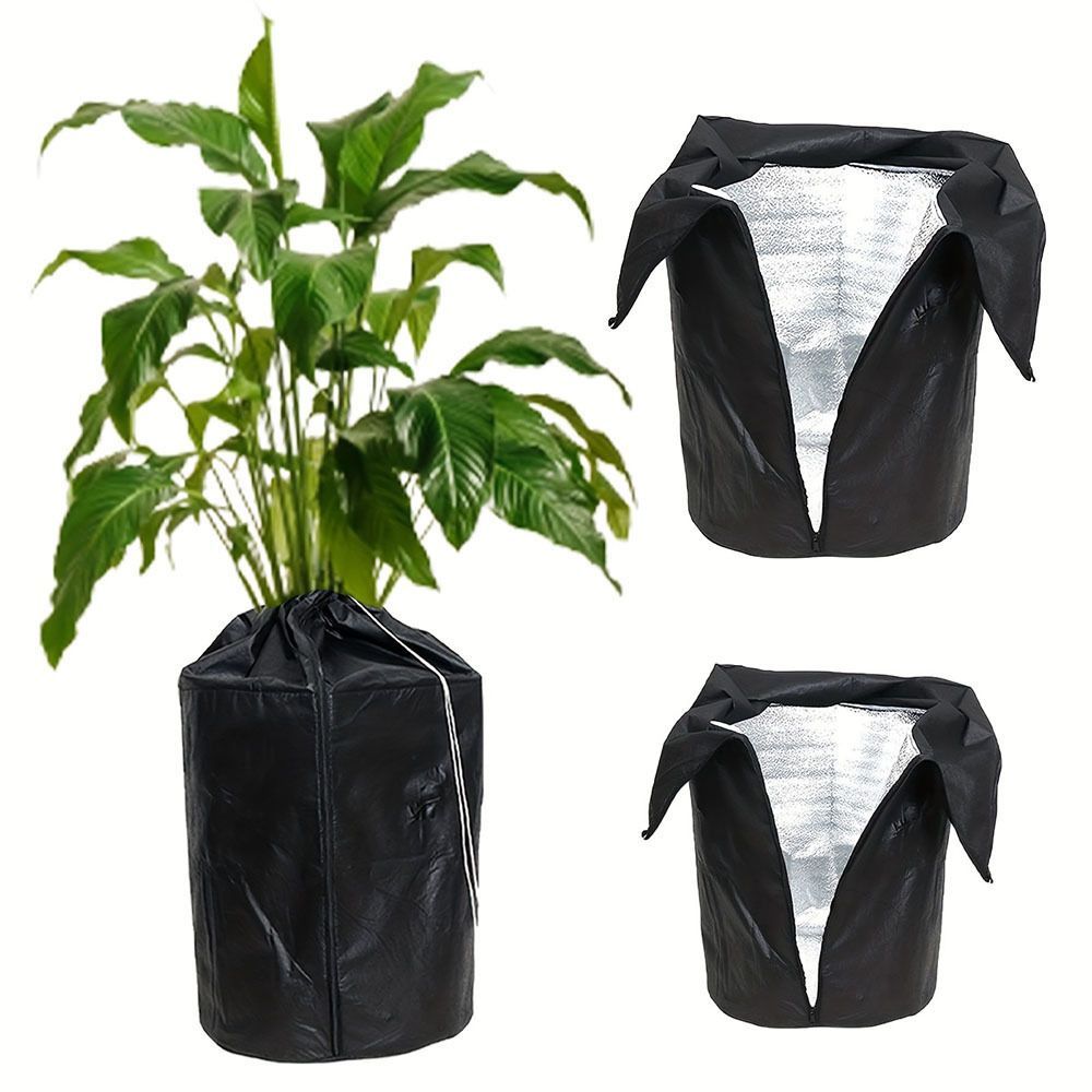2pcs Protective Pots For Winter Plants Frost Protection Cover Protective Bag For Flower Pots
