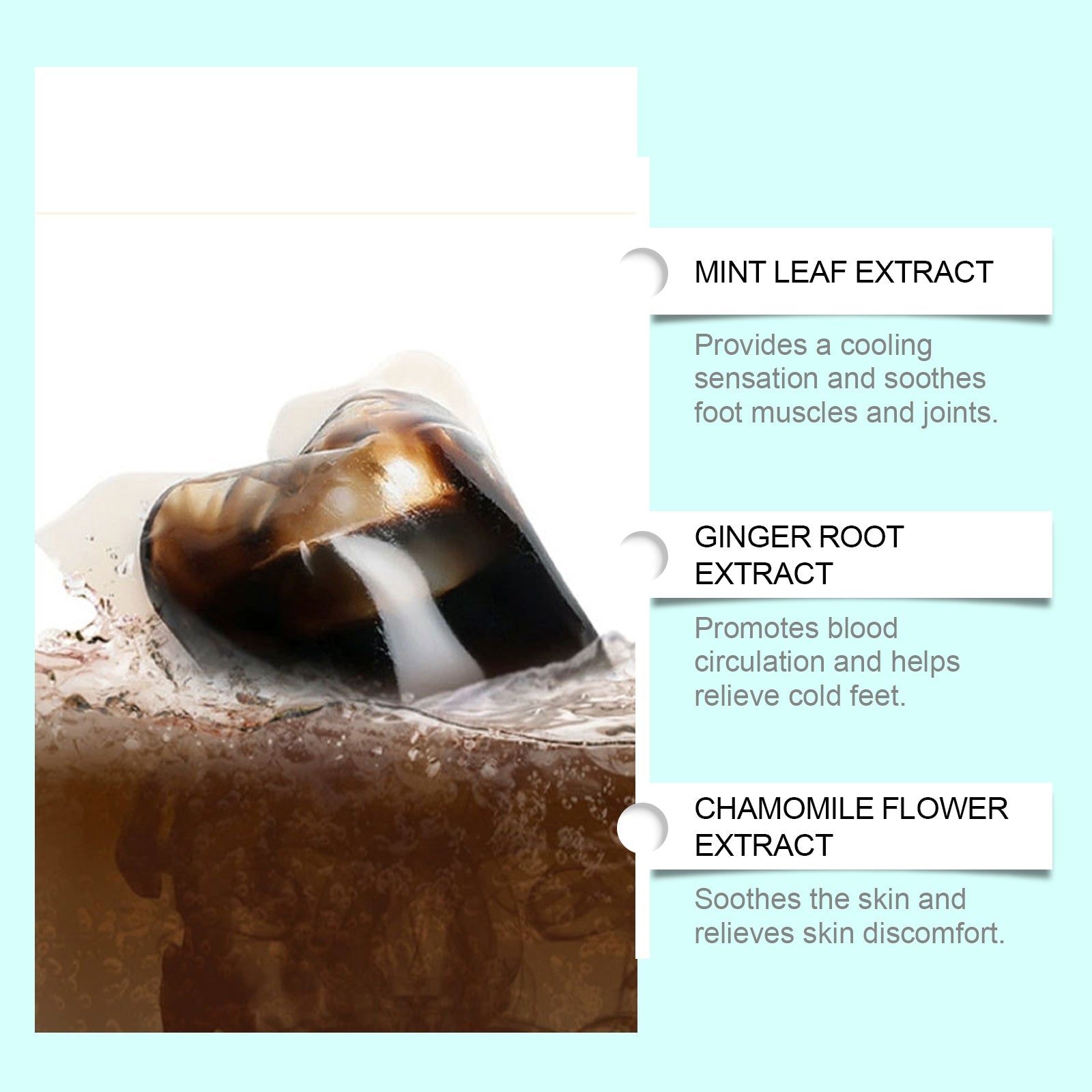 Revitalize Your Feet with Joint Relief Foot Care Gel, Moisturizing, Soothing, and Relaxing ,5pcs