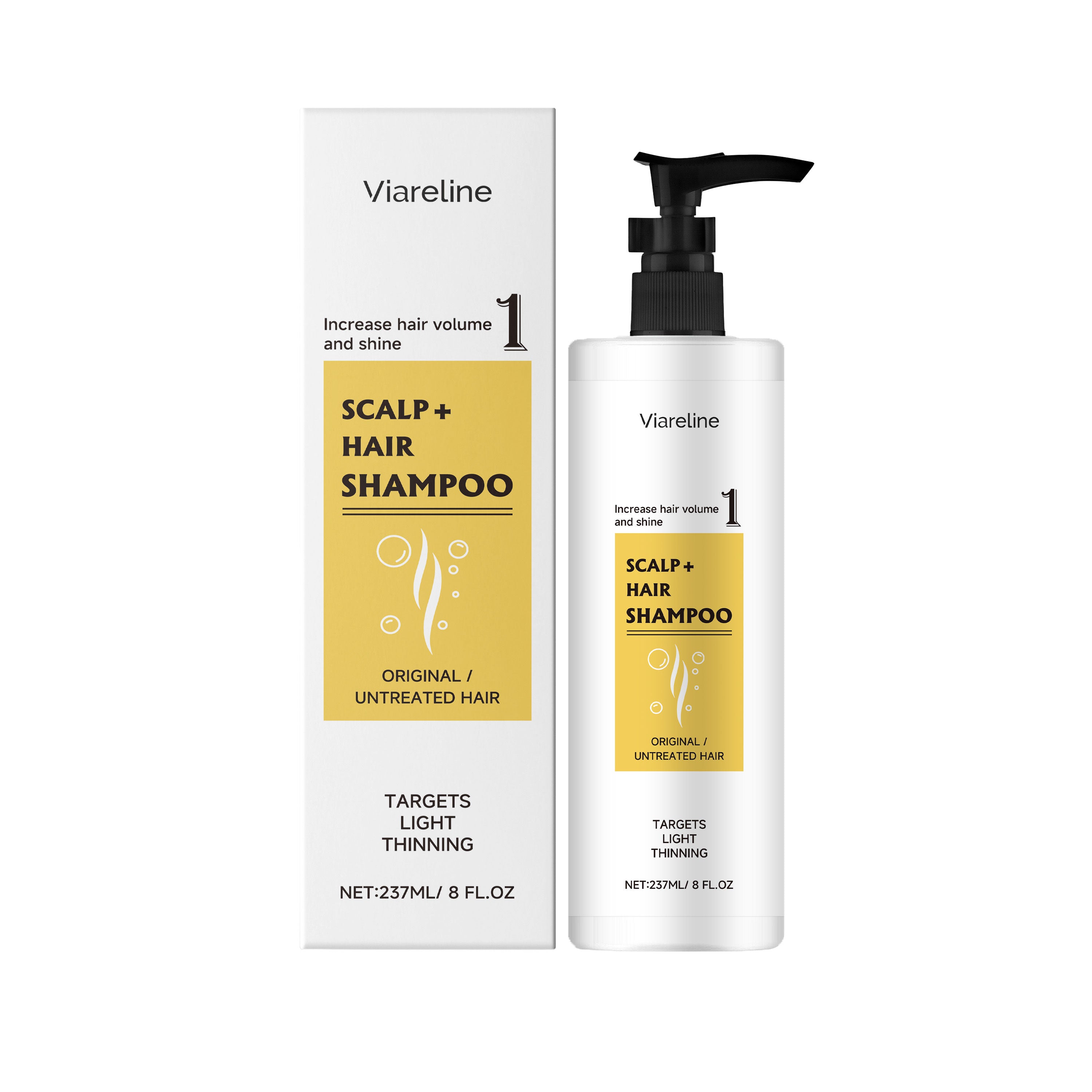 Amino Acid Hair Care Shampoo, Deep Hydrating, Nourishing, Anti-Hair Loss ,237ml