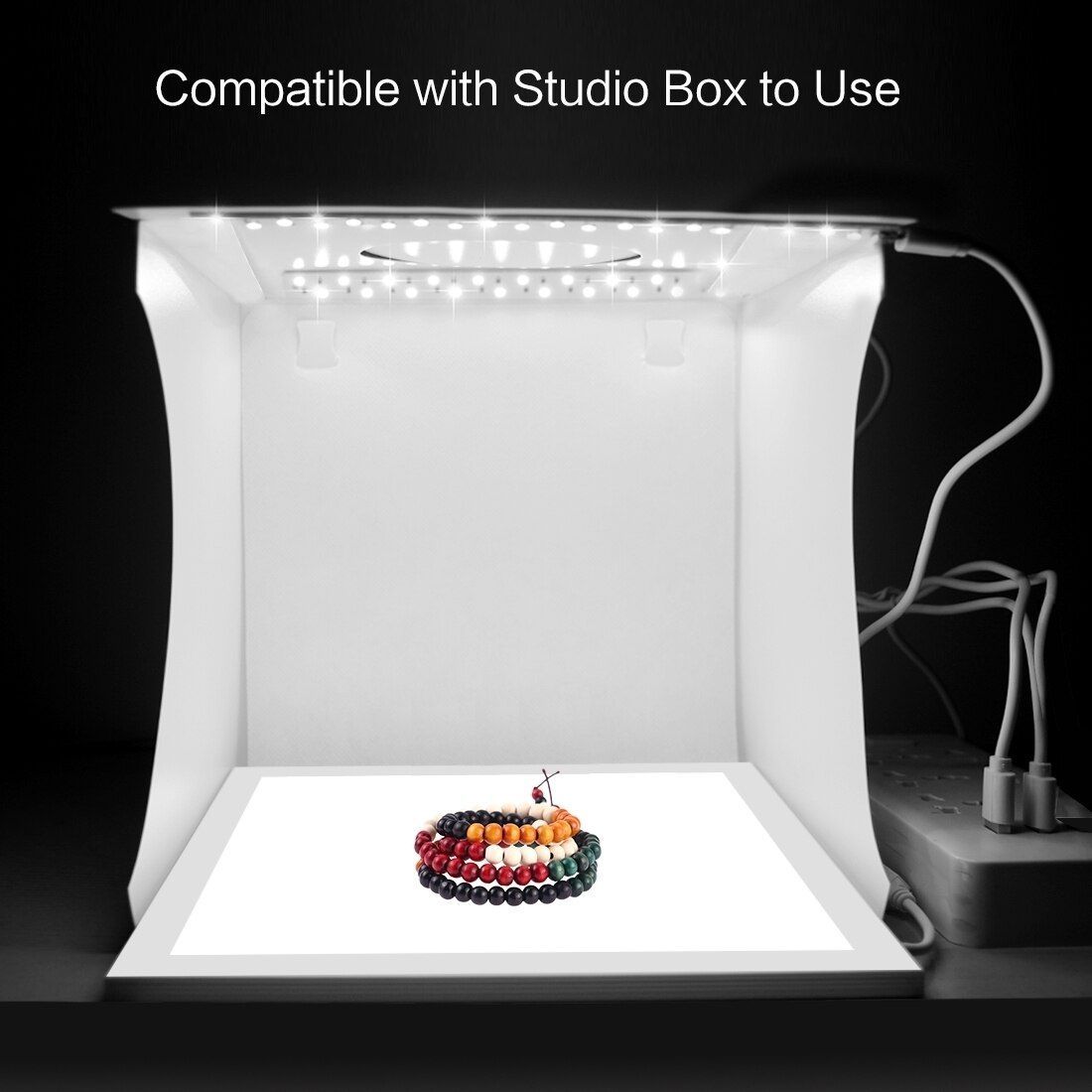 Photography Light Box Mini Photo Studio Box Folding Portable Lighting Tool